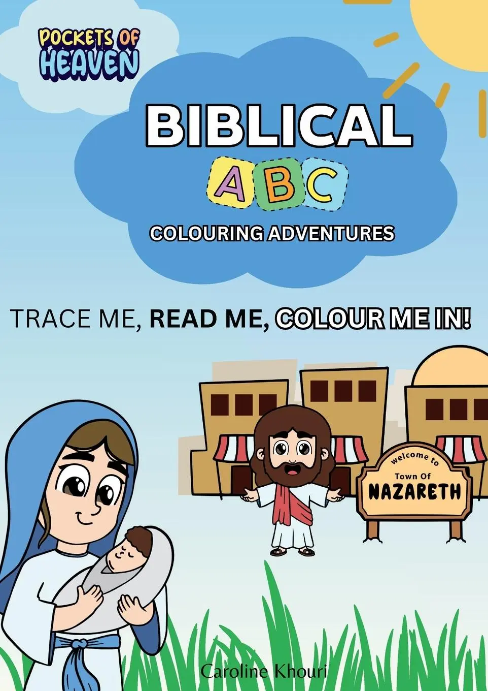 Cover: 9781923131286 | Biblical ABC Colouring Adventures | Caroline Khouri | Taschenbuch