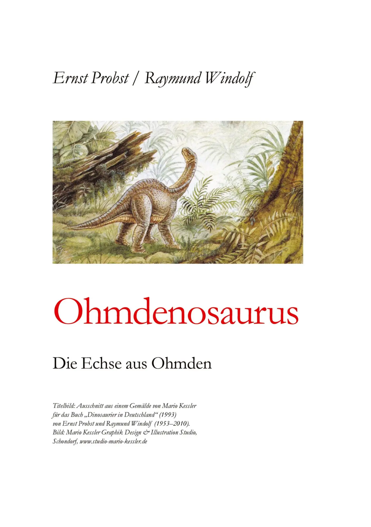 Cover: 9783384451286 | Ohmdenosaurus | Die Echse aus Ohmden | Ernst Probst (u. a.) | Buch