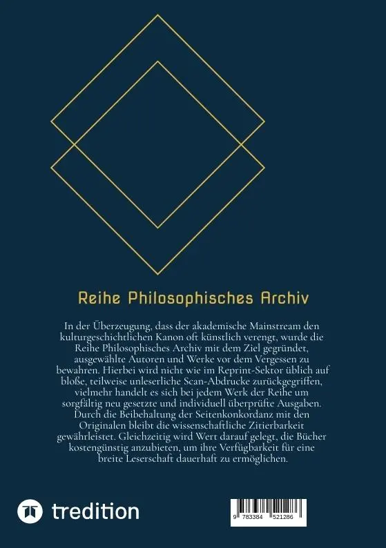 Rückseite: 9783384521286 | Vorgedanken zur Weltanschauung | William Stern | Taschenbuch | 80 S.