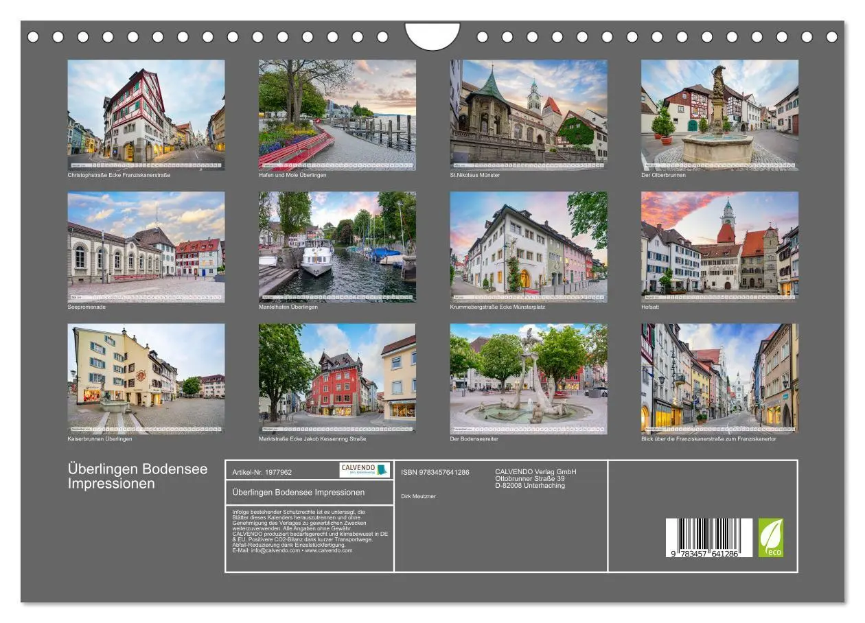 Bild: 9783457641286 | Überlingen Bodensee Impressionen (Wandkalender 2026 DIN A4 quer),...