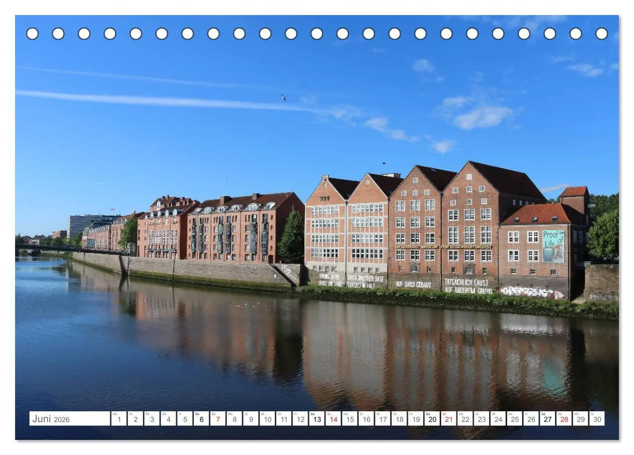 Bild: 9783457711286 | Bremen Heute (Tischkalender 2026 DIN A5 quer), CALVENDO Monatskalender
