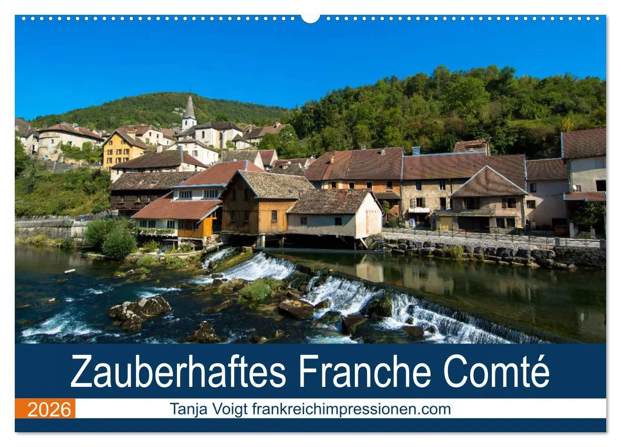 Cover: 9783457881286 | Zauberhaftes Franche Comté (Wandkalender 2026 DIN A2 quer),...
