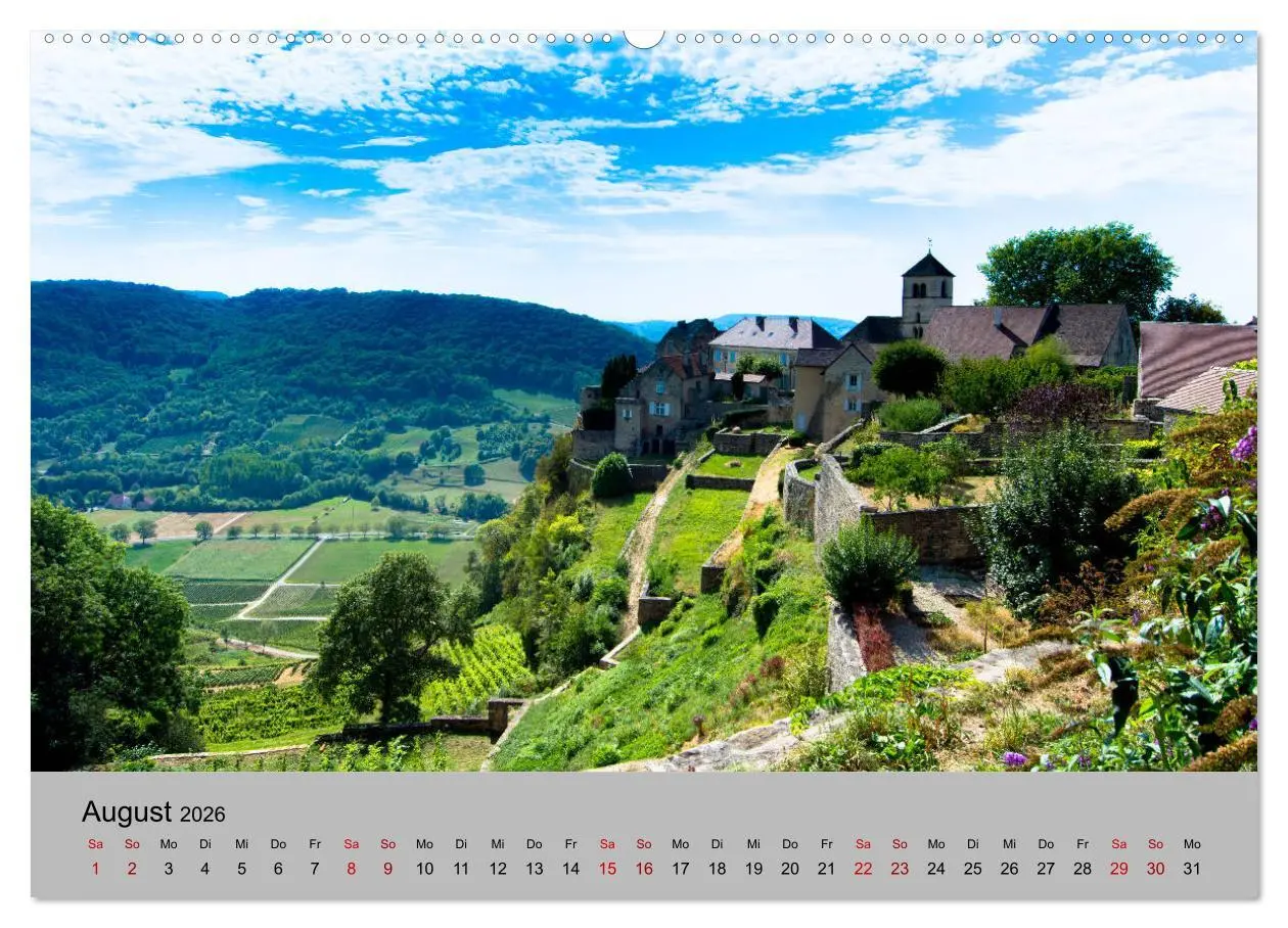 Bild: 9783457881286 | Zauberhaftes Franche Comté (Wandkalender 2026 DIN A2 quer),...