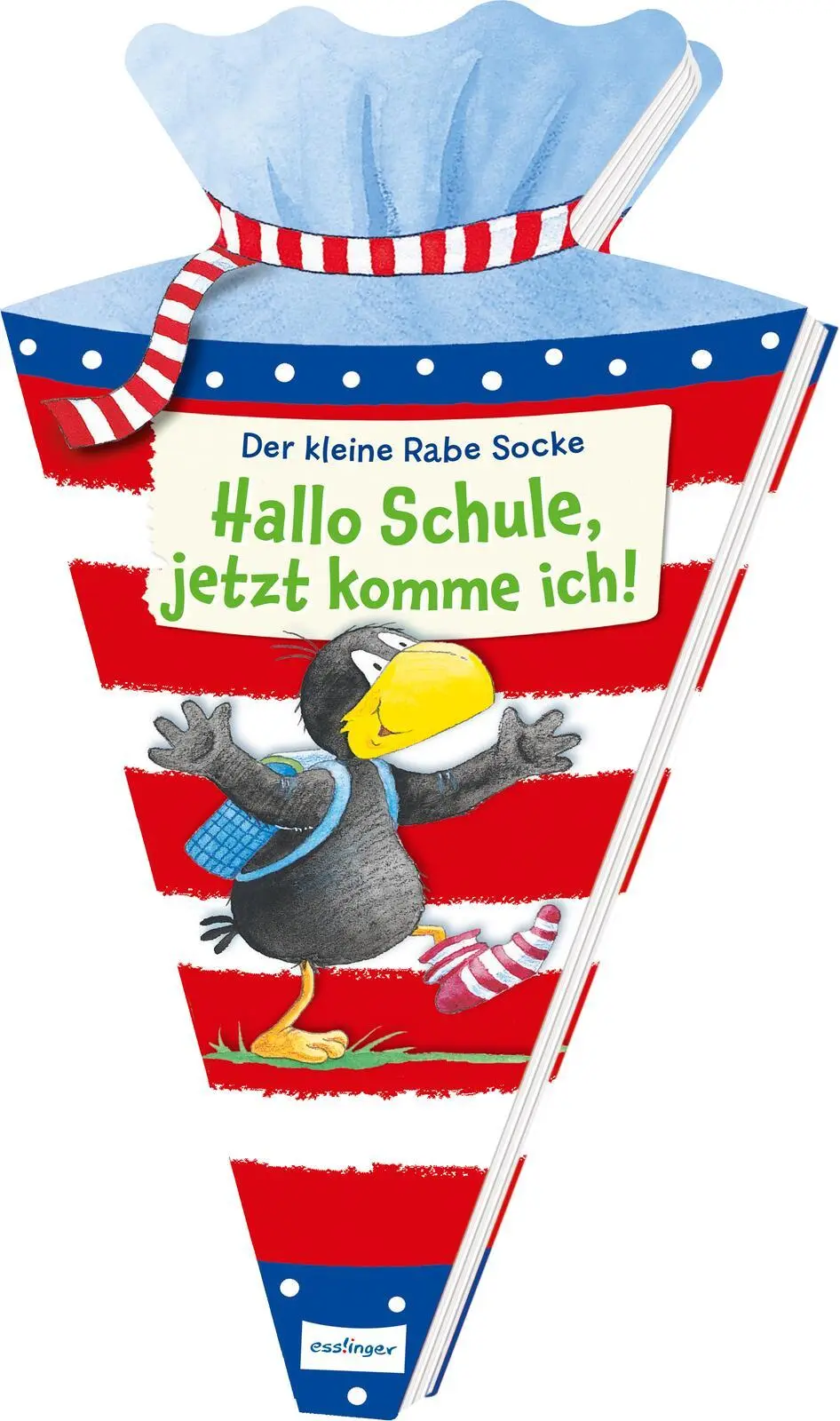 Cover: 9783480241286 | Der kleine Rabe Socke: Hallo Schule, jetzt komme ich! | Annet Rudolph