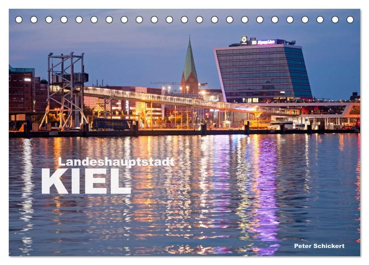 Cover: 9783516041286 | Landeshauptstadt Kiel (Tischkalender 2026 DIN A5 quer), CALVENDO...