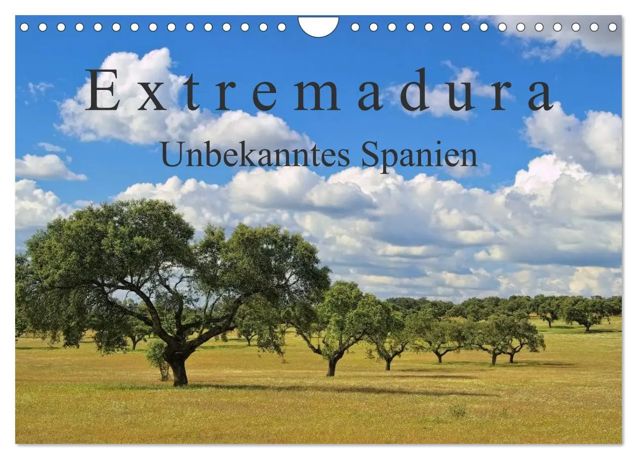 Cover: 9783516111286 | Extremadura - Unbekanntes Spanien (Wandkalender 2026 DIN A4 quer),...