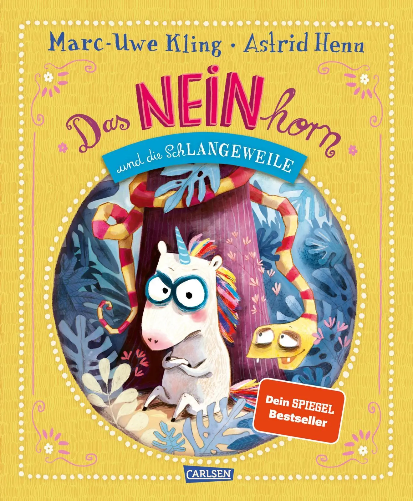 Cover: 9783551521286 | Das NEINhorn und die SchLANGEWEILE | Marc-Uwe Kling | Buch | 54 S.