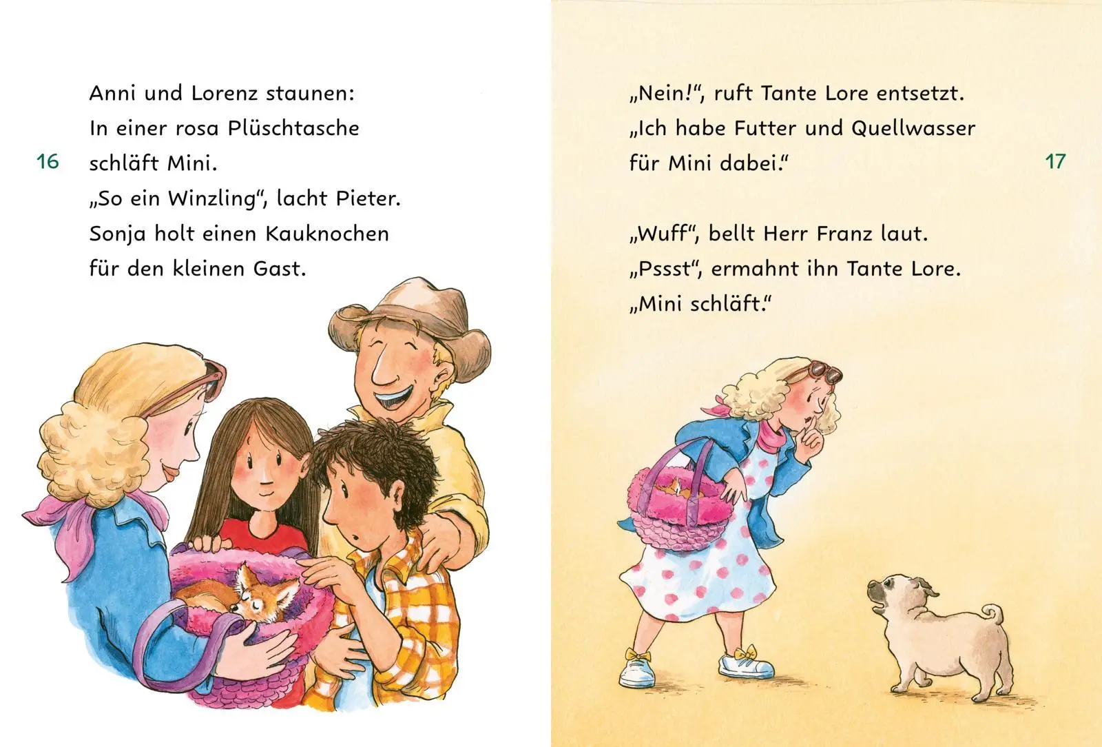 Bild: 9783551691286 | Ponyherz und Herr Franz: Mops und Mini | Usch Luhn | Buch | 64 S.