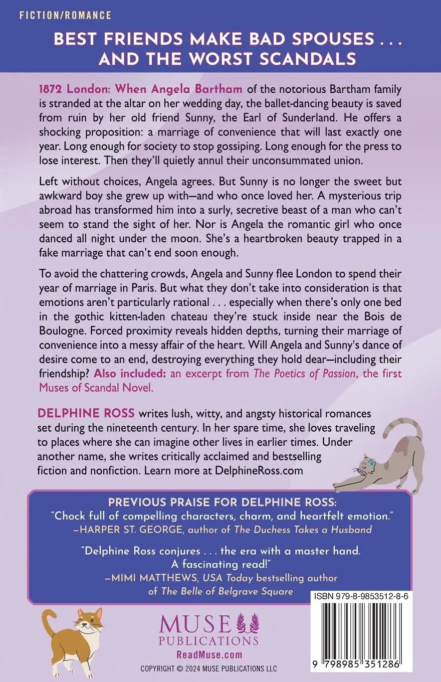 Rückseite: 9798985351286 | The Dance of Desire | A Muses of Scandal novel | Delphine Ross | Buch