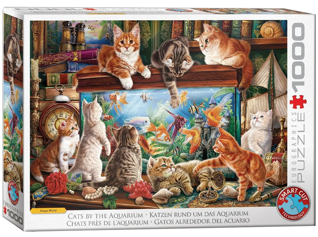 Cover: 628136661386 | Katzen am Aquarium | Spiel | In Spielebox | 6000-6138 | Deutsch | 2026