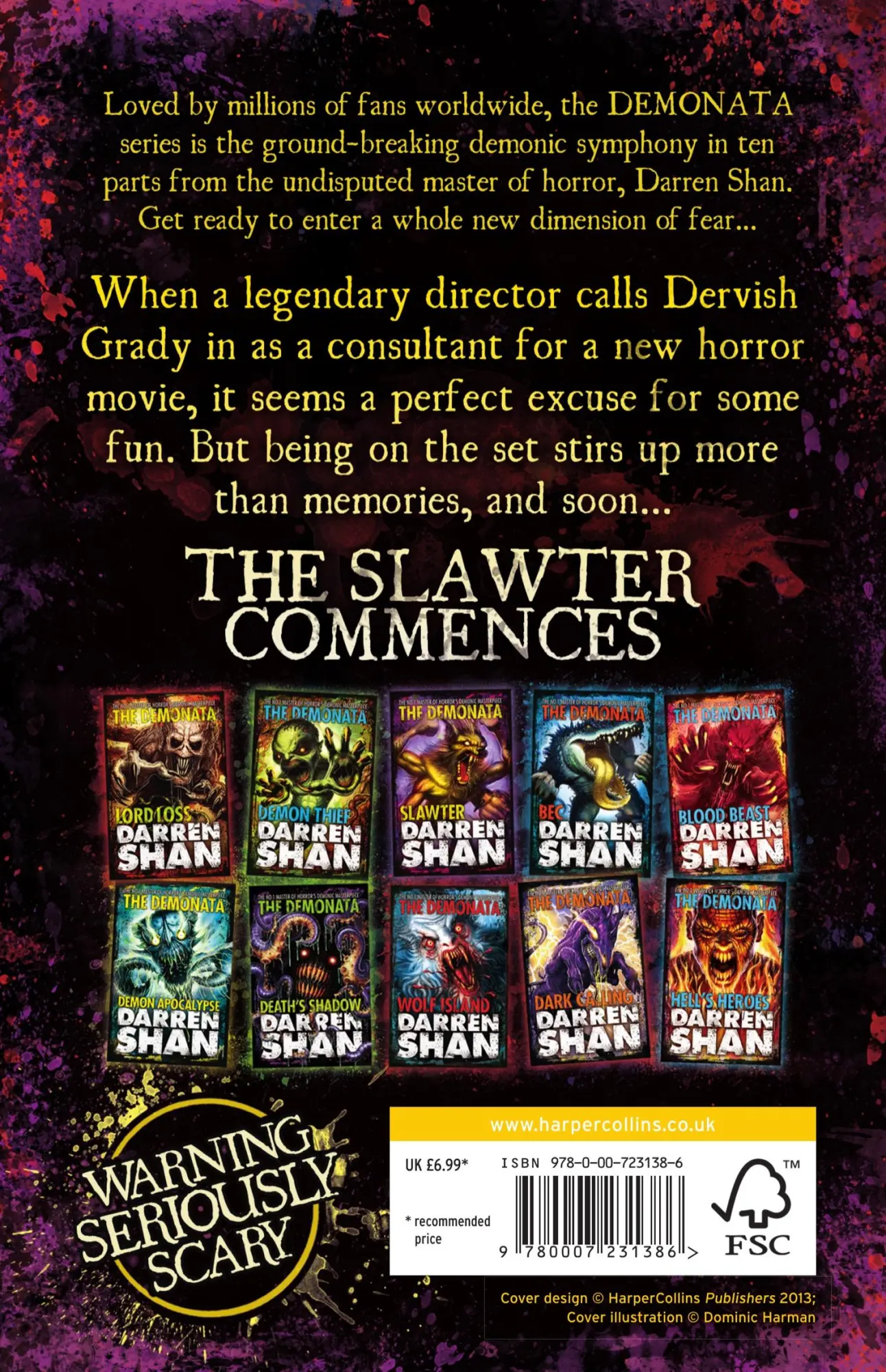 Rückseite: 9780007231386 | Slawter | Darren Shan | Taschenbuch | 255 S. | Englisch | 2007