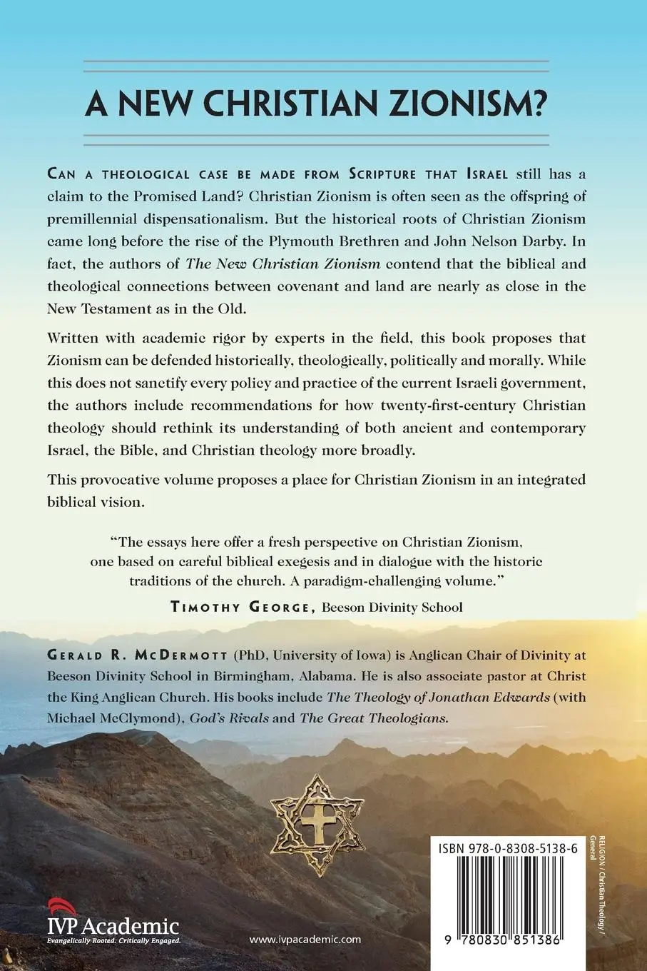 Rückseite: 9780830851386 | The New Christian Zionism | Fresh Perspectives on Israel and the Land