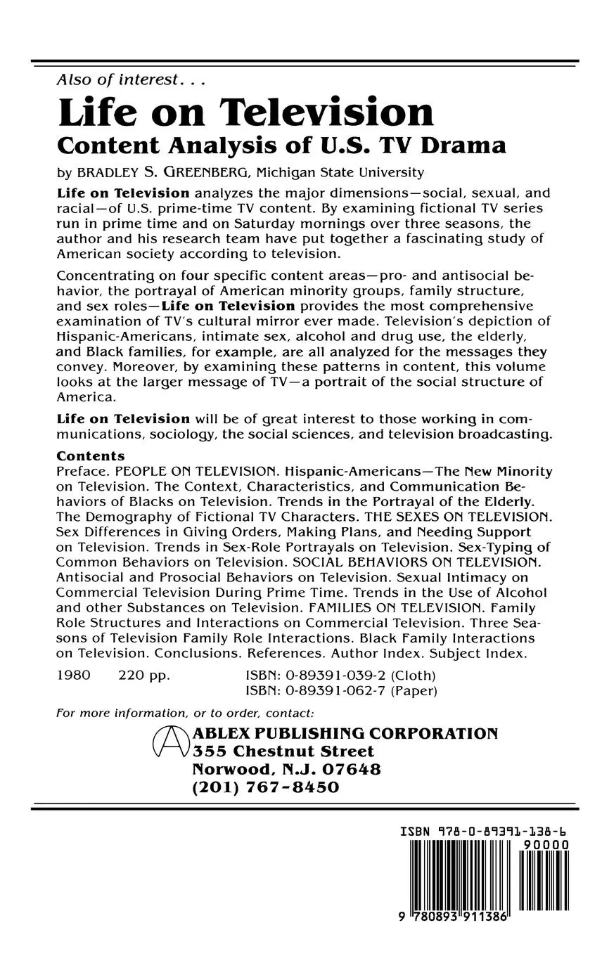 Rückseite: 9780893911386 | Life on Daytime Television | Tuning in American Serial Drama | Buch