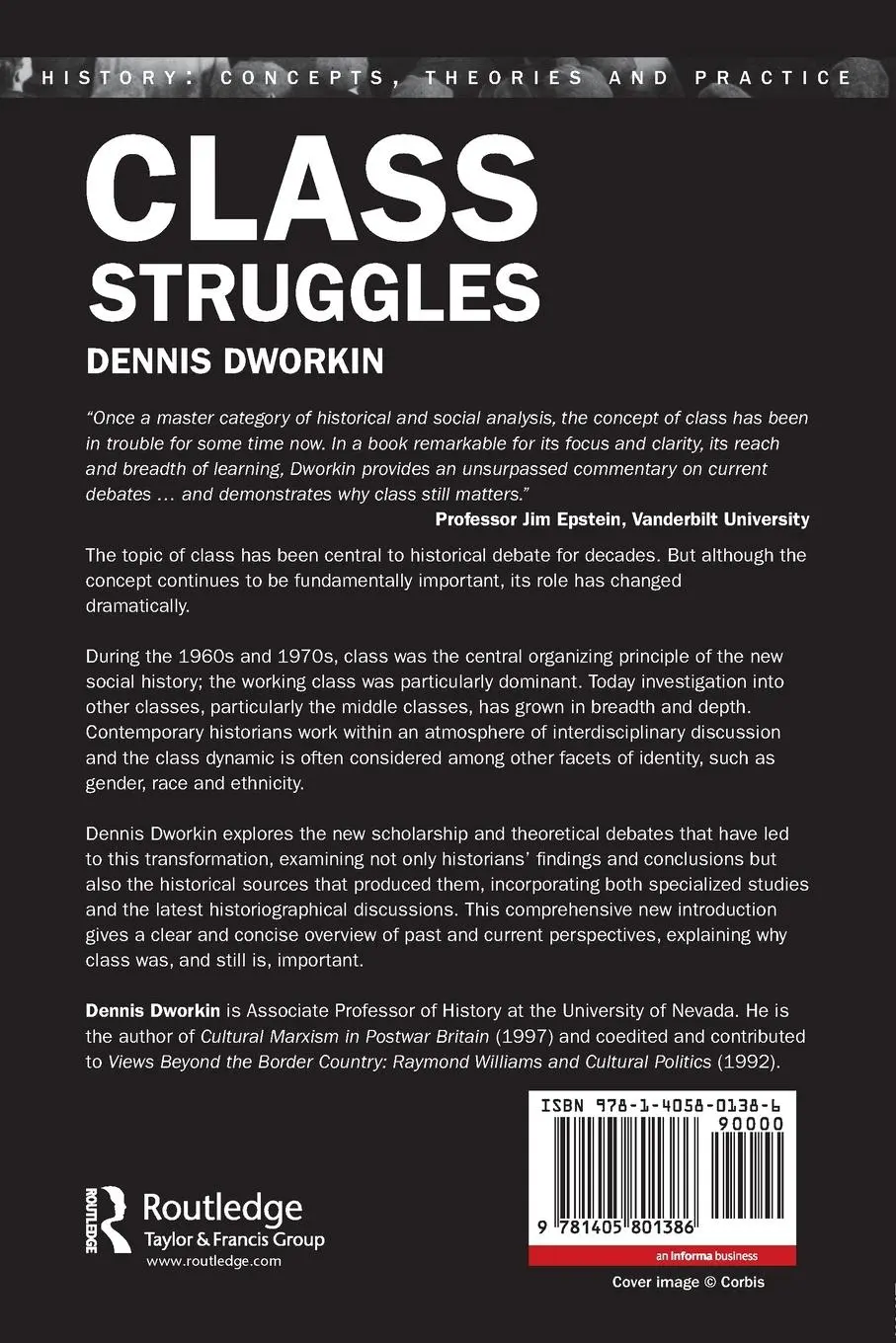 Rückseite: 9781405801386 | Class Struggles | Dennis L. Dworkin | Taschenbuch | Englisch | 2006