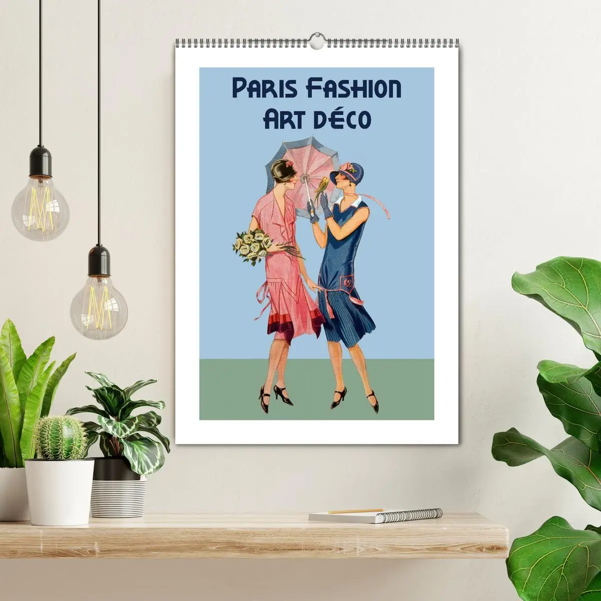 Bild: 9783457941386 | Paris Fashion Art déco (Wandkalender 2026 DIN A2 hoch), CALVENDO...
