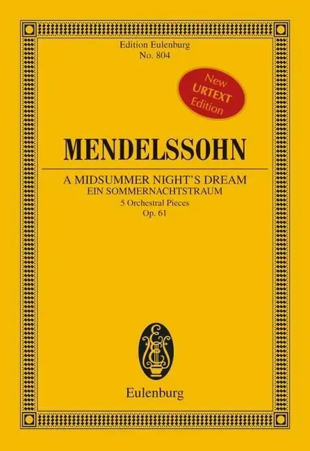 Cover: 9783795771386 | Ein Sommernachtstraum | Felix Mendelssohn Bartholdy | 128 S. | Deutsch