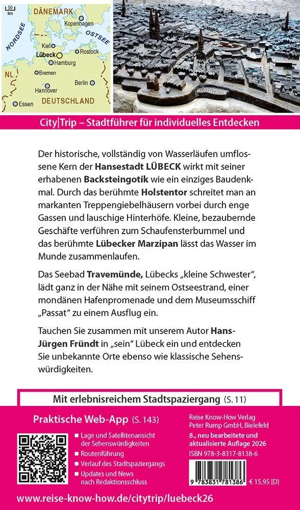 Bild: 9783831781386 | Reise Know-How CityTrip Lübeck mit Travemünde | Hans-Jürgen Fründt