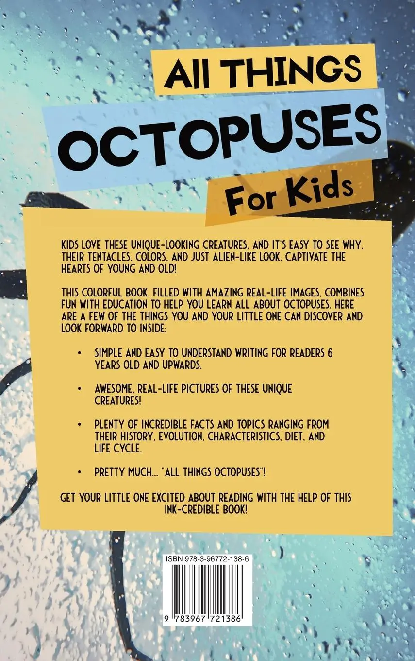 Rückseite: 9783967721386 | All Things Octopuses For Kids | Animal Reads | Buch | Gebunden | 2023