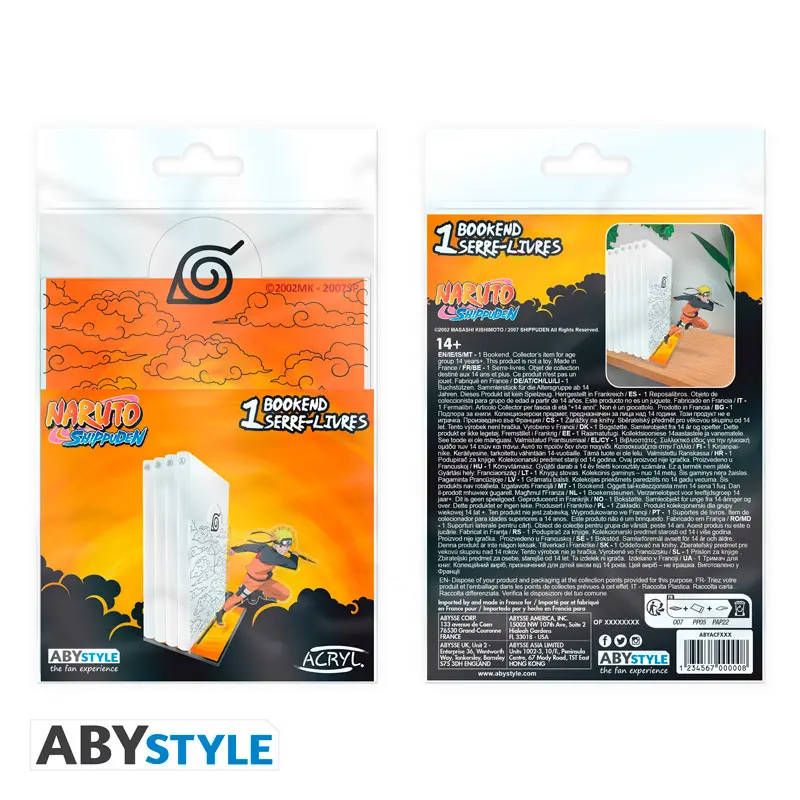Bild: 3665361161486 | NARUTO SHIPPUDEN - Acryl® Bookend - Naruto Attack | Deutsch | 2025