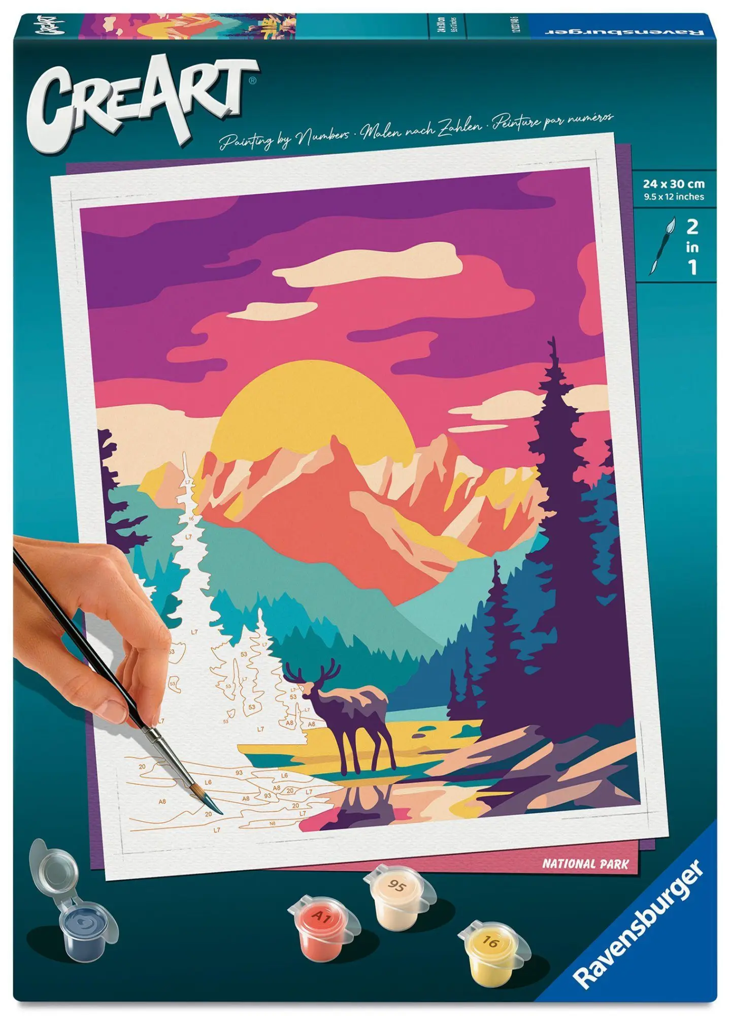 Cover: 4005555231486 | CreArt Adults Trend - National Park | Spiel | CreArt | Deutsch | 2026