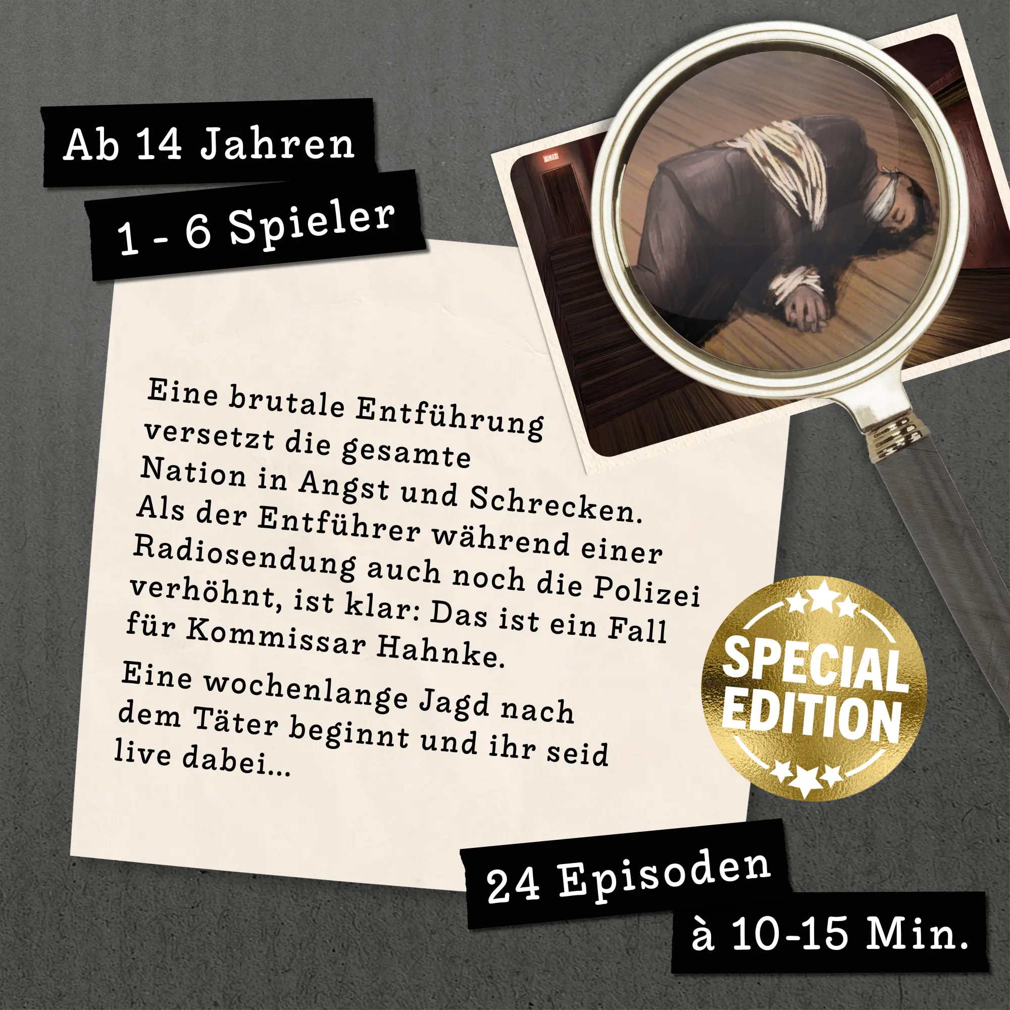 Bild: 4260686491486 | Special Edition Krimispiel (SEK): In den Fängen des Bösen | Spiel