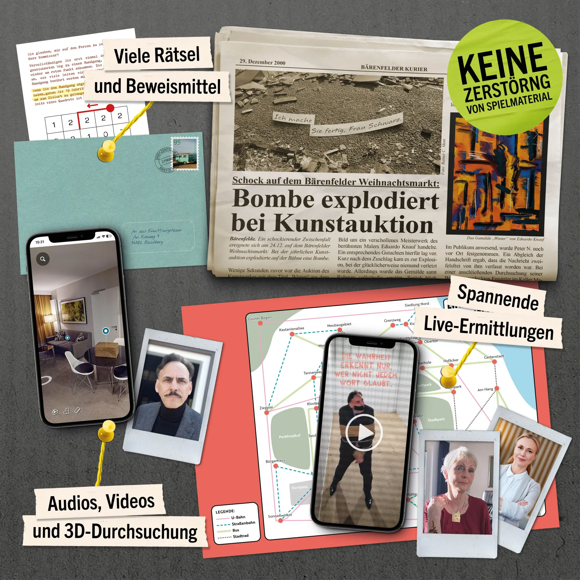 Bild: 4260686491486 | Special Edition Krimispiel (SEK): In den Fängen des Bösen | Spiel