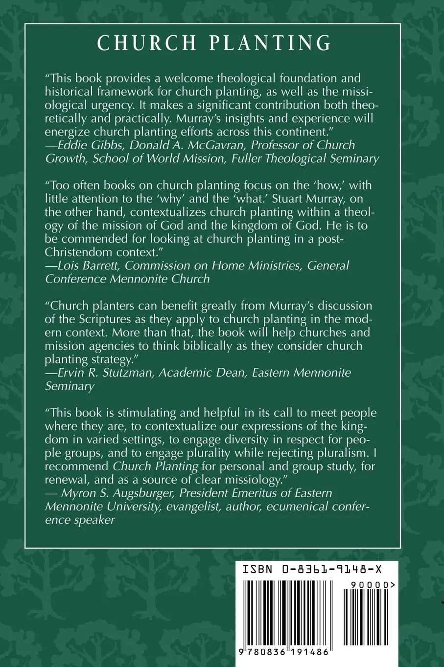 Rückseite: 9780836191486 | Church Planting | Stuart Murray | Taschenbuch | Englisch | 2001