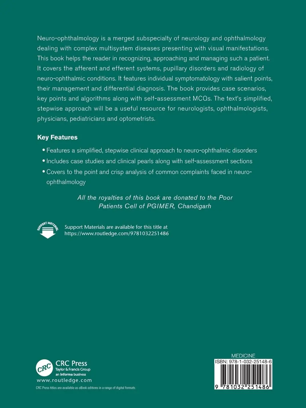 Rückseite: 9781032251486 | A Clinical Approach to Neuro-Ophthalmic Disorders | Vivek Lal | Buch