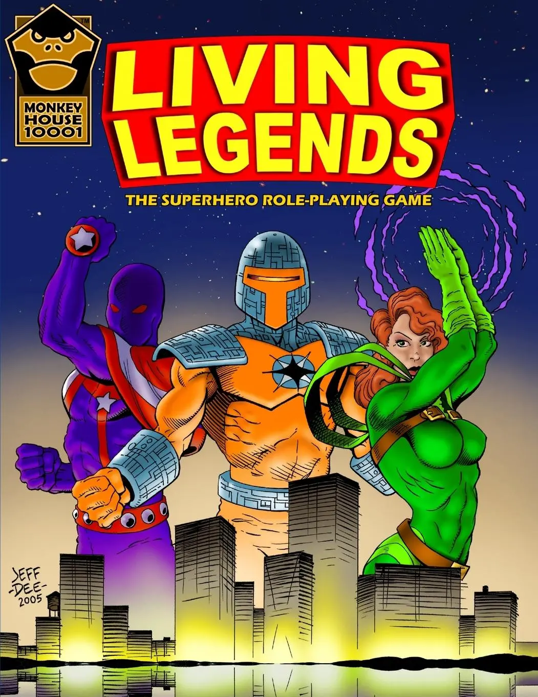 Cover: 9781312281486 | Living Legends RPG | Jeff Dee | Taschenbuch | Kartoniert / Broschiert