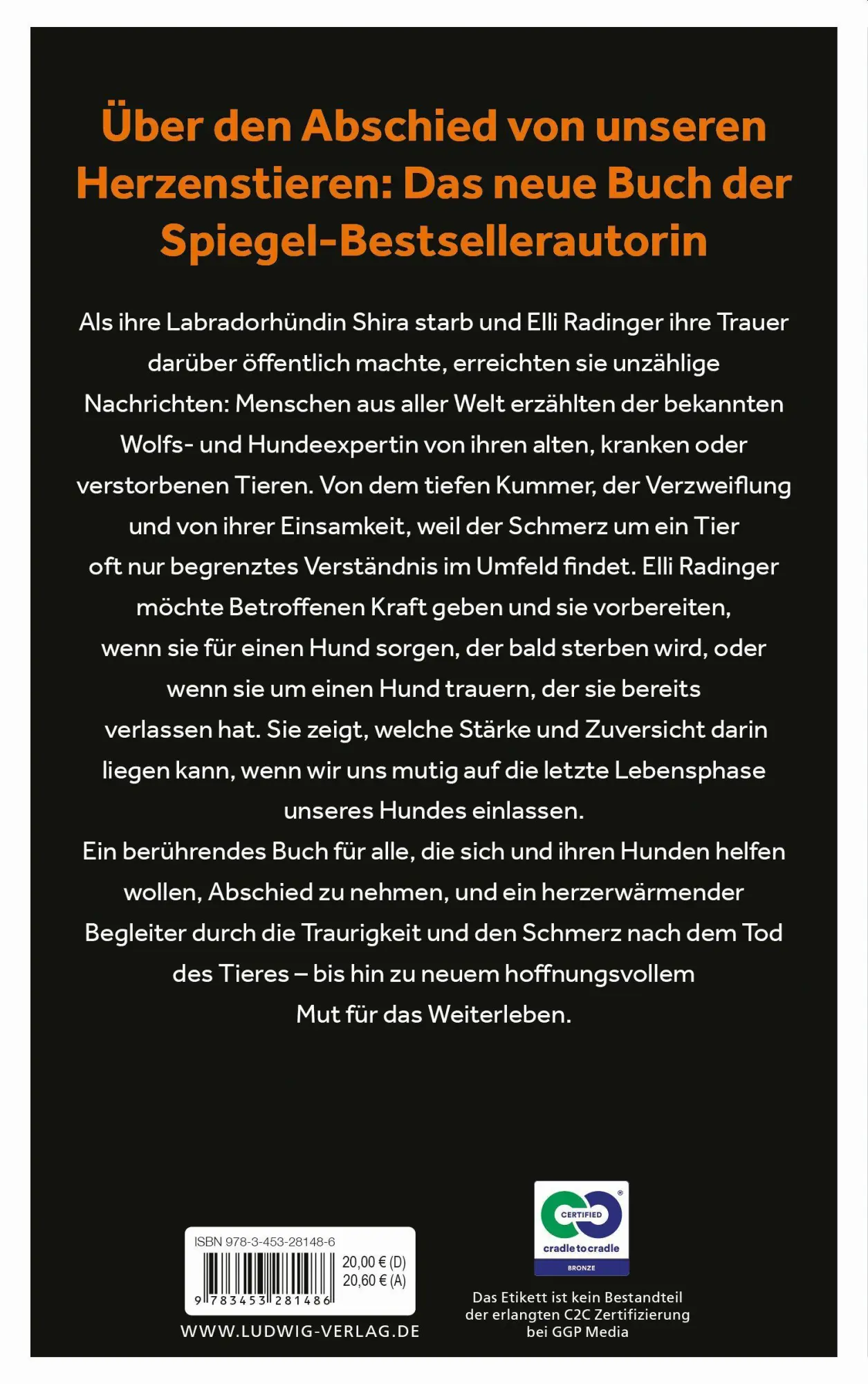 Bild: 9783453281486 | Abschied vom geliebten Hund | Elli H. Radinger | Buch | 176 S. | 2022