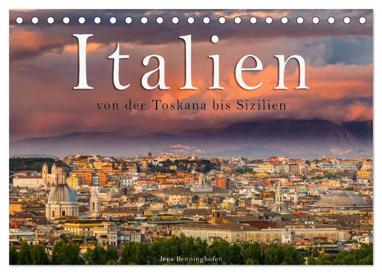 Cover: 9783457931486 | Italien von der Toskana nach Sizilien (Tischkalender 2026 DIN A5...