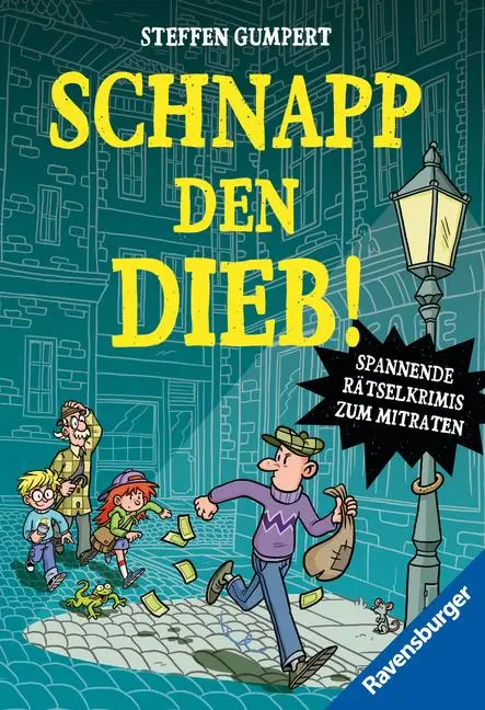 Cover: 9783473531486 | Schnapp den Dieb! Spannende Rätselkrimis zum Mitraten | Gumpert | Buch Cover: 9783473531486 | Schnapp den Dieb! Spannende Rätselkrimis zum Mitraten | Gumpert | Buch
