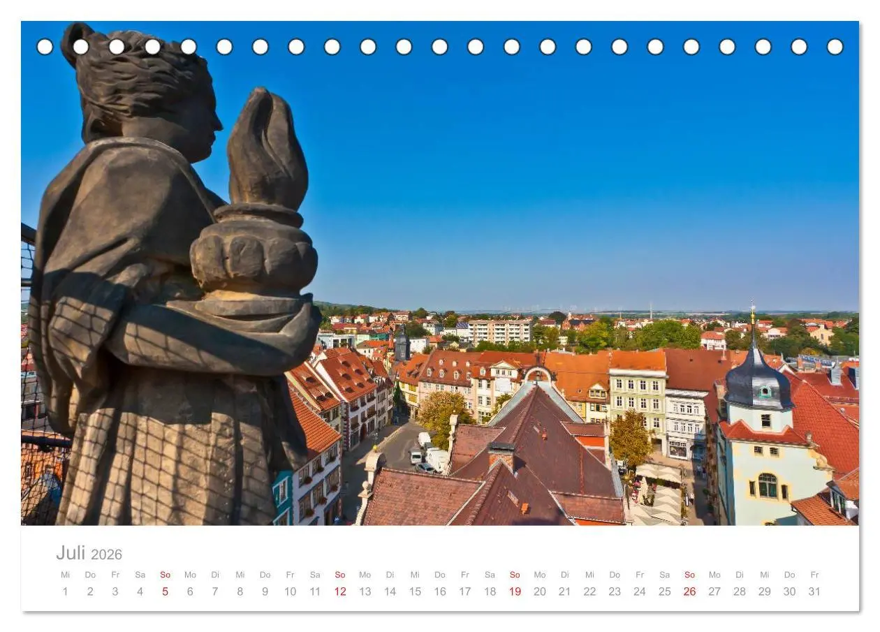 Bild: 9783516191486 | THÜRINGEN 2026 (Tischkalender 2026 DIN A5 quer), CALVENDO...