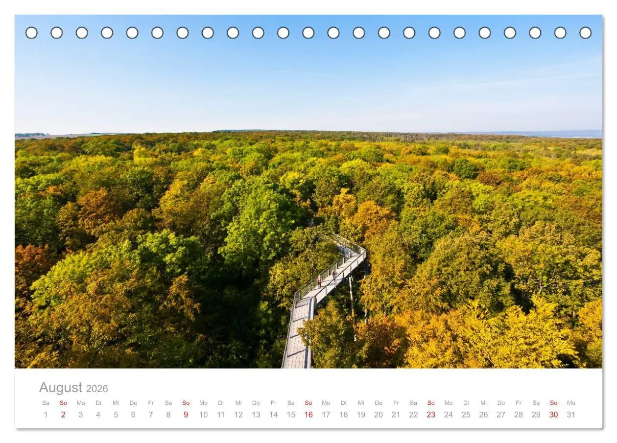 Bild: 9783516191486 | THÜRINGEN 2026 (Tischkalender 2026 DIN A5 quer), CALVENDO...