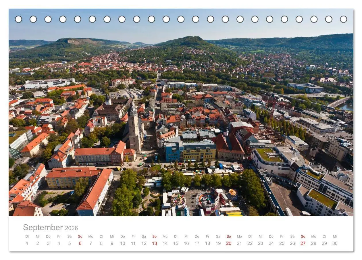 Bild: 9783516191486 | THÜRINGEN 2026 (Tischkalender 2026 DIN A5 quer), CALVENDO...