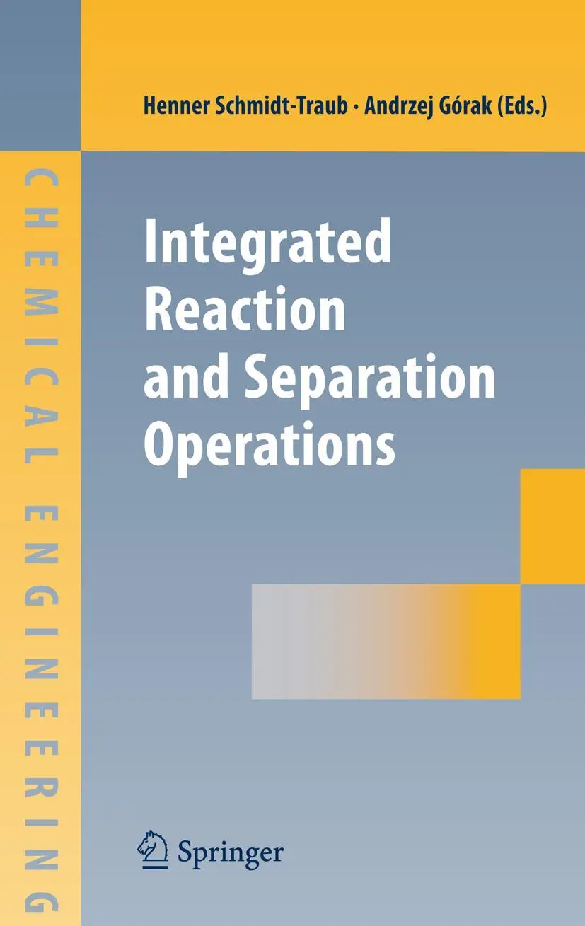Cover: 9783540301486 | Integrated Reaction and Separation Operations | Schmidt-Traub (u. a.)