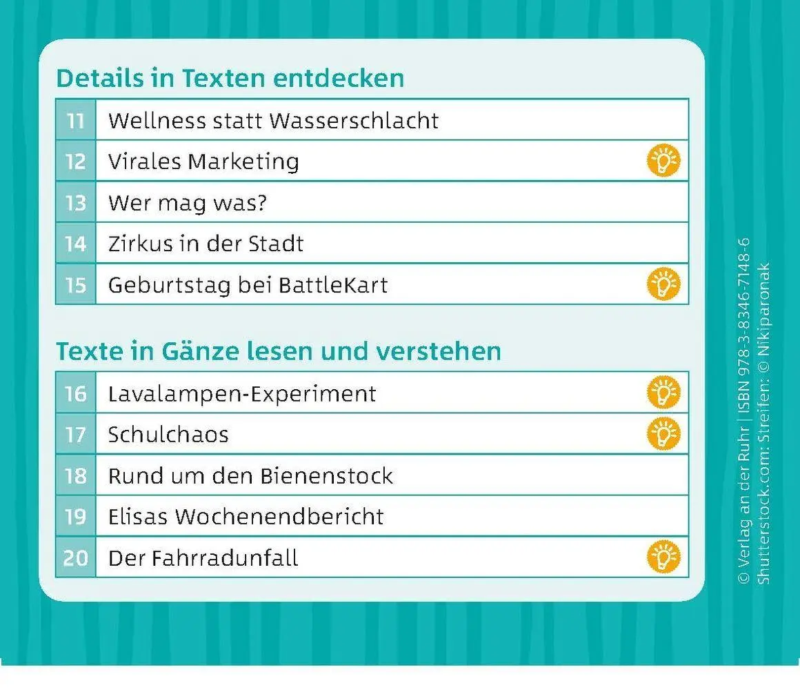 Bild: 9783834671486 | Leseförderung digital | 20 interaktive Übungen. Klasse 5-7 | Ruhr
