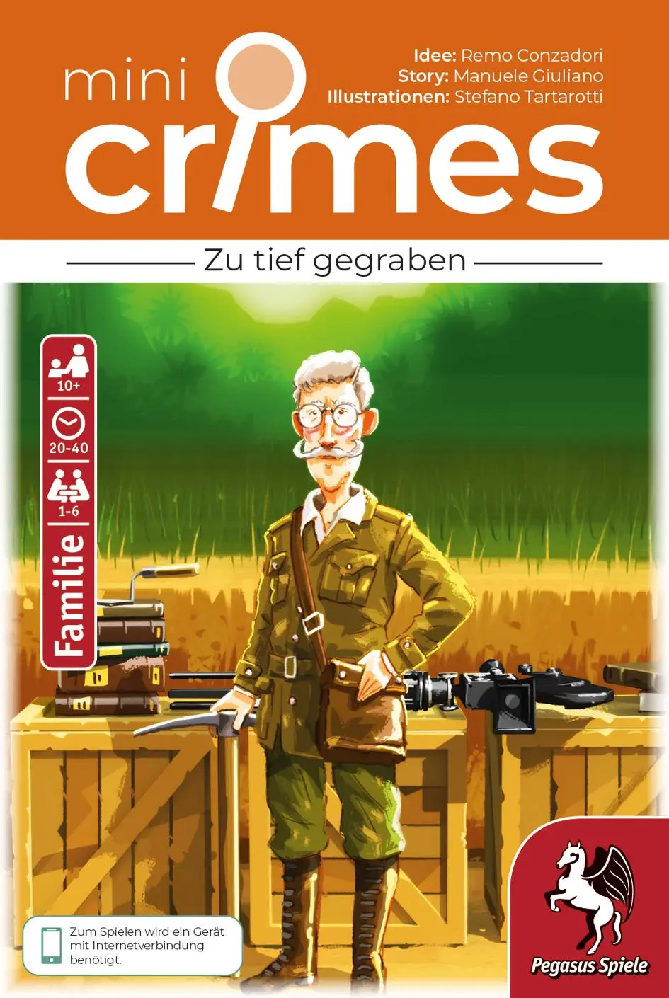 Bild: 4250231741586 | MiniCrimes - Zu tief gegraben | Spiel | 19160G | Deutsch | 2025