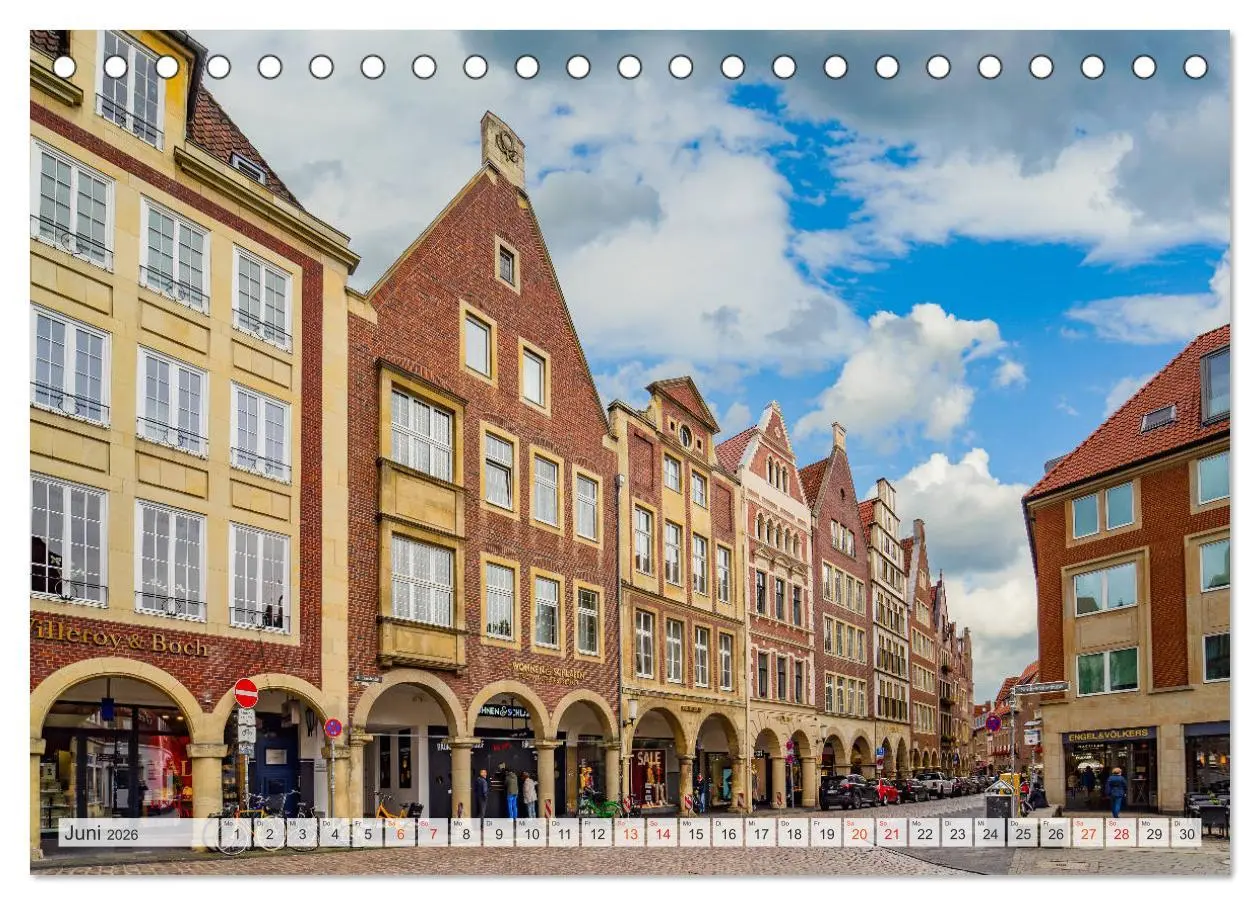 Bild: 9783457781586 | Münster Impressionen (Tischkalender 2026 DIN A5 quer), CALVENDO...