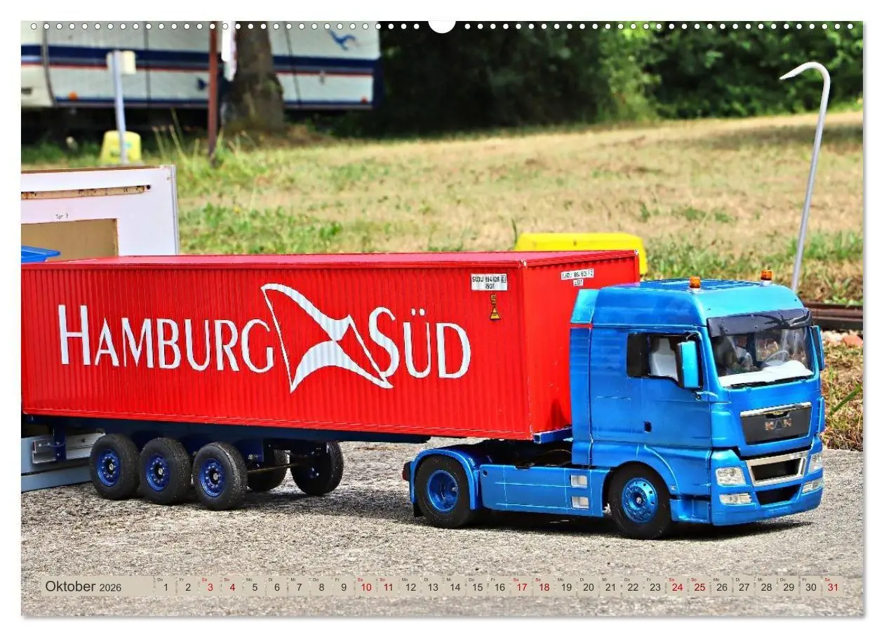 Bild: 9783457851586 | LKW Modelle beim Dampfmodellbautreffen in Bisingen (Wandkalender...