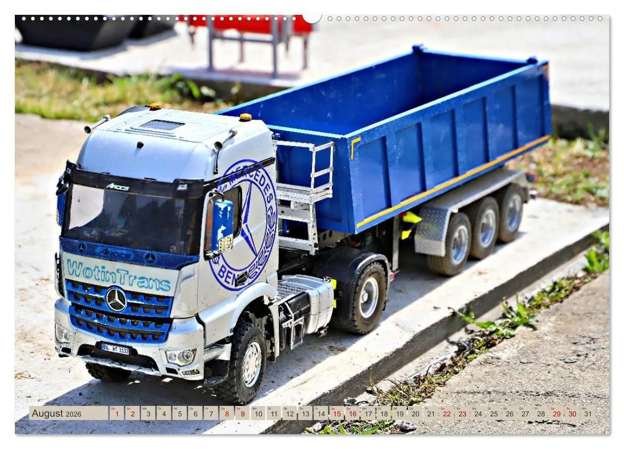 Bild: 9783457851586 | LKW Modelle beim Dampfmodellbautreffen in Bisingen (Wandkalender...