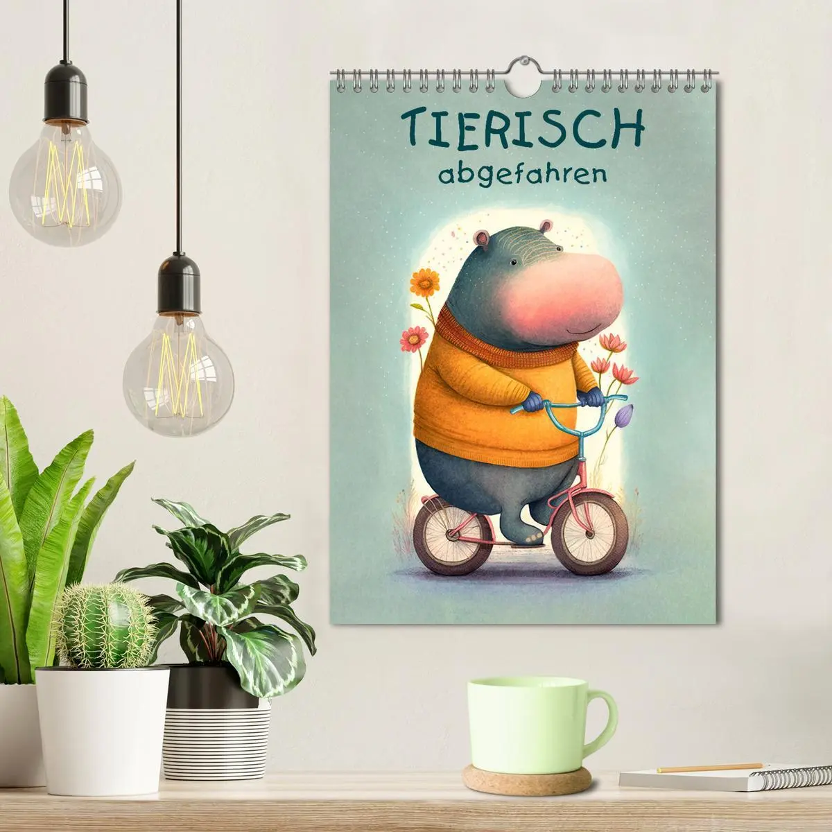 Bild: 9783516321586 | Tierisch abgefahren (Wandkalender 2026 DIN A4 hoch), CALVENDO...