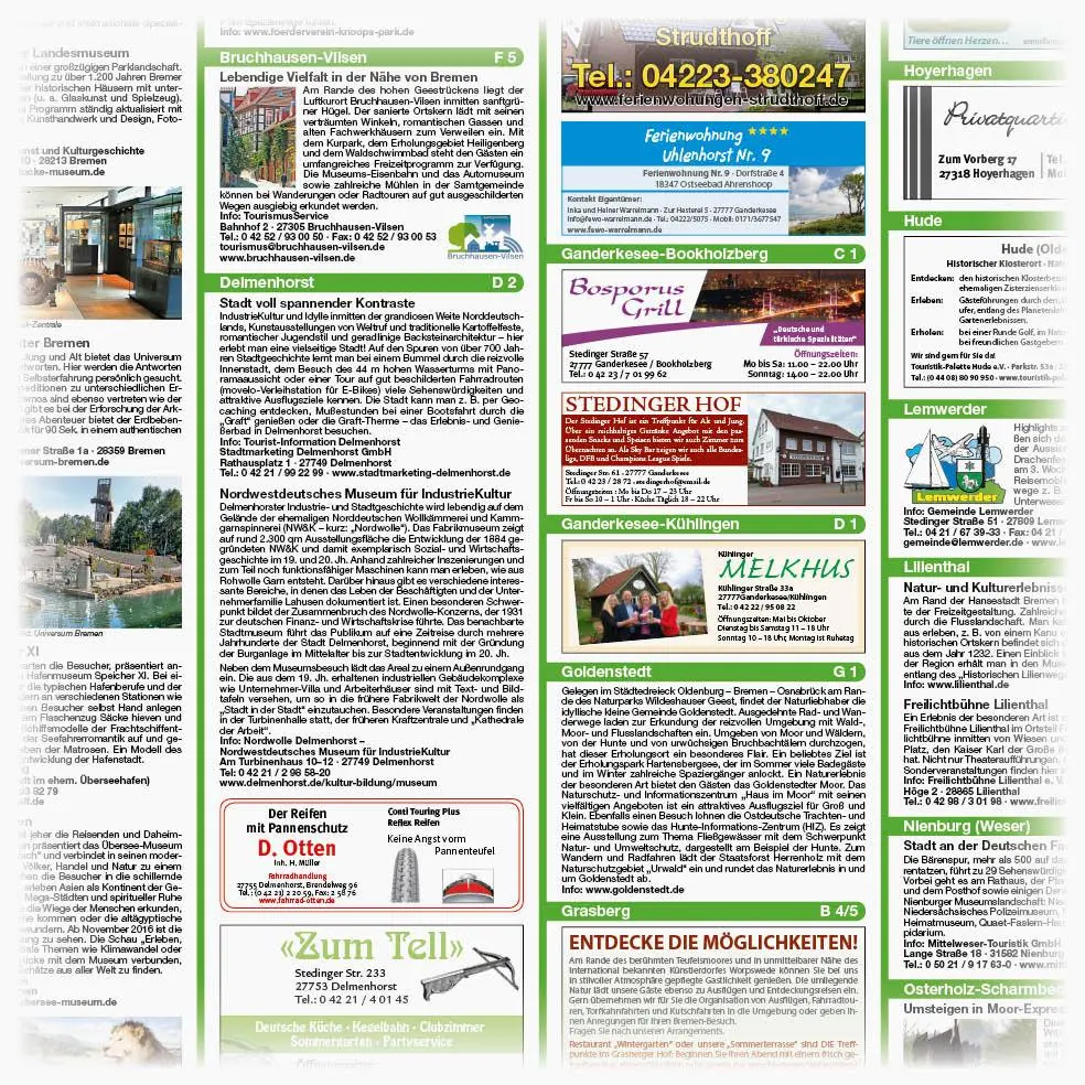 Bild: 9783747301586 | Bremen und umzu 1:100 000 | (Land-)Karte | Radkarte | Deutsch | 2019