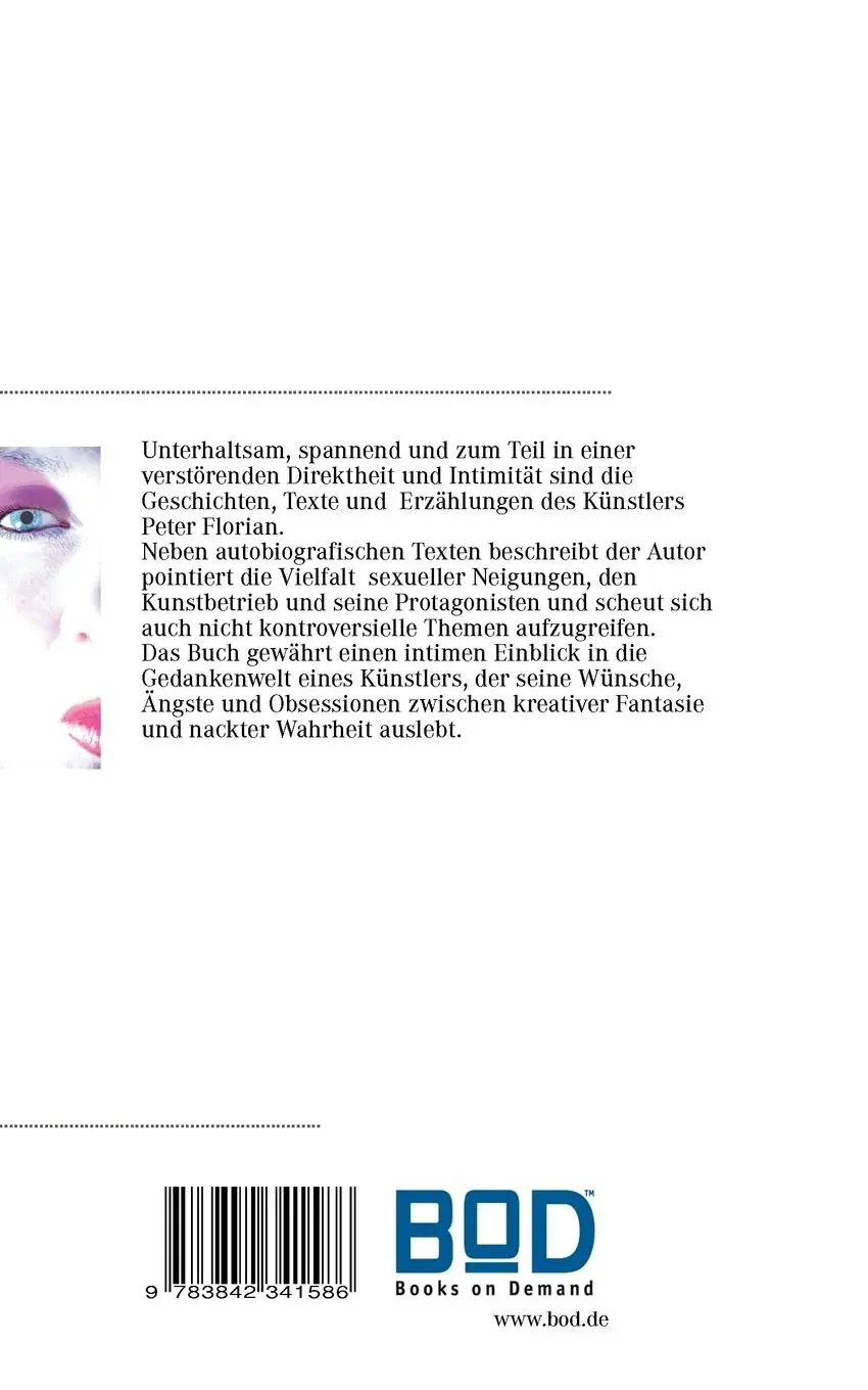 Rückseite: 9783842341586 | Der frivole Blick | Dokumentation einer sexuellen Fantasie | Florian