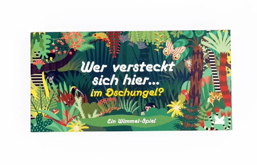 Bild: 9783962441586 | Wer versteckt sich hier im Dschungel? (Kinderspiele) | Selmes (u. a.)