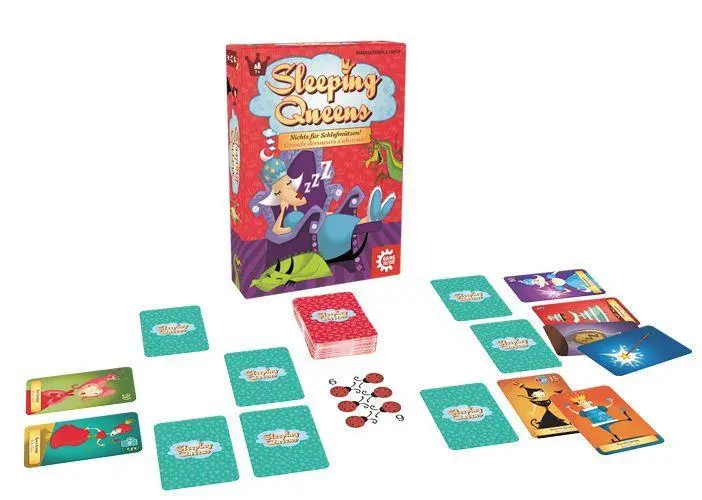 Bild: 7640142761686 | Sleeping Queens | Game Factory | Spiel | 79 Karten | 646168 | Deutsch