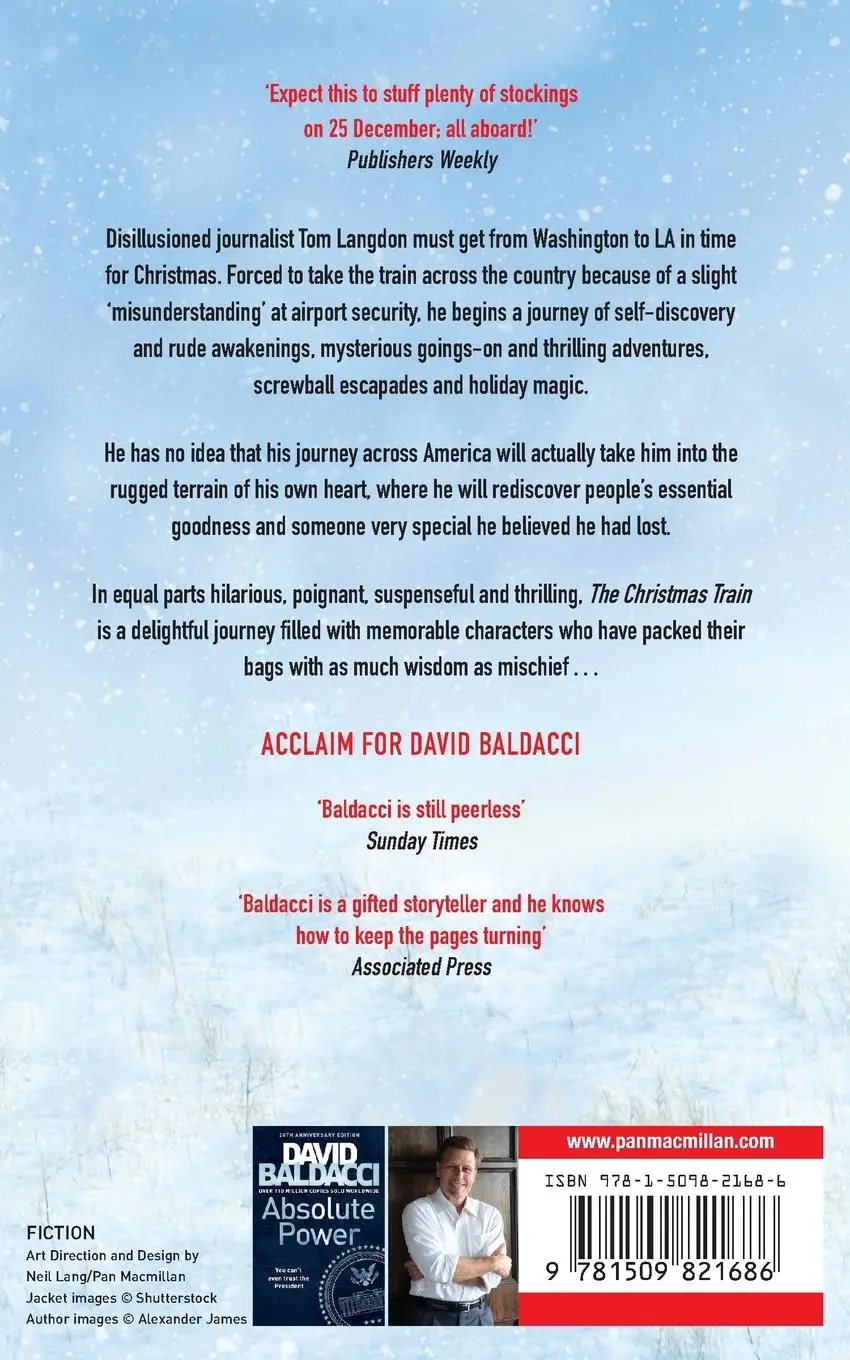 Rückseite: 9781509821686 | The Christmas Train | David Baldacci | Taschenbuch | 264 S. | Englisch
