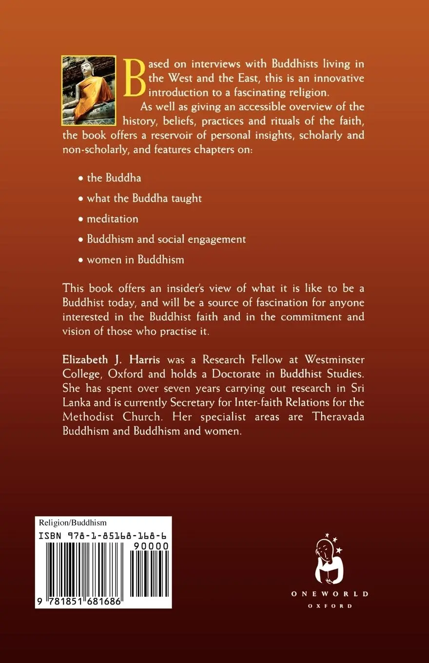 Rückseite: 9781851681686 | What Buddhists Believe | Elizabeth Harris | Taschenbuch | Englisch
