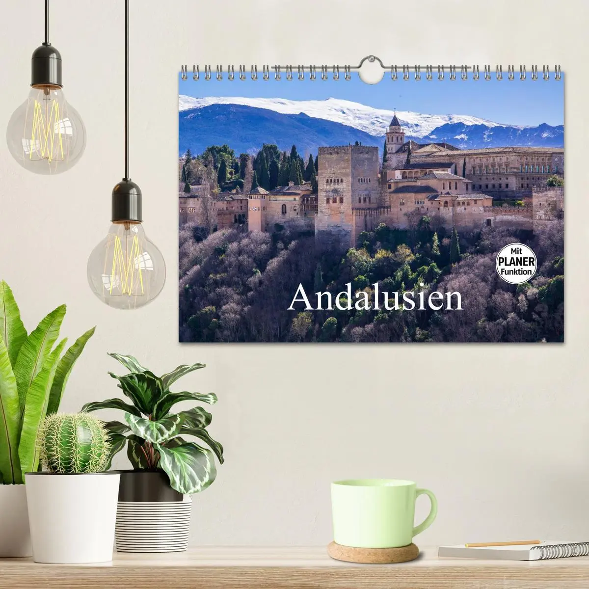 Bild: 9783516001686 | Andalusien (Wandkalender 2026 DIN A4 quer), CALVENDO Monatskalender
