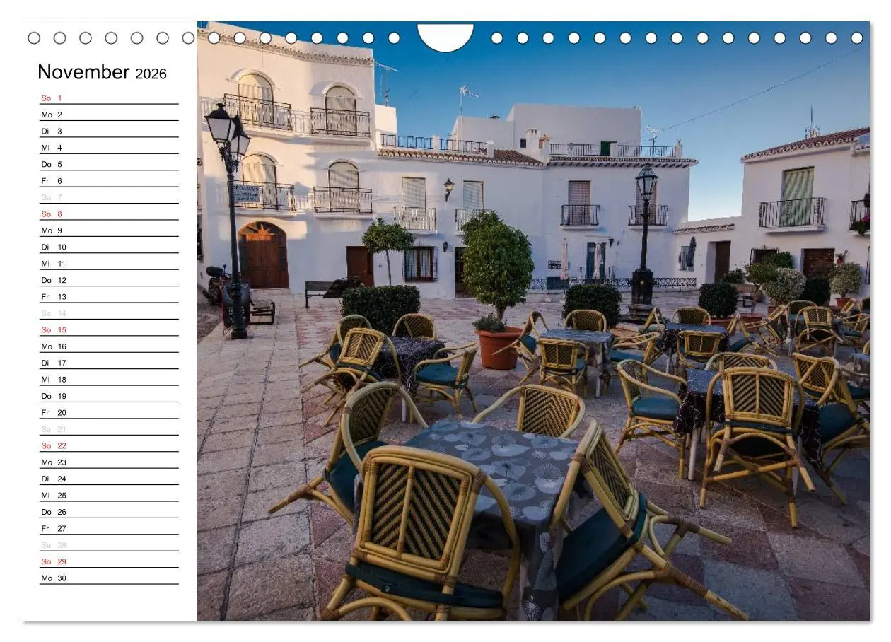 Bild: 9783516001686 | Andalusien (Wandkalender 2026 DIN A4 quer), CALVENDO Monatskalender
